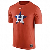 Houston Astros Nike Collection Legend Logo 1.5 Performance WEM T-Shirt - Orange,baseball caps,new era cap wholesale,wholesale hats